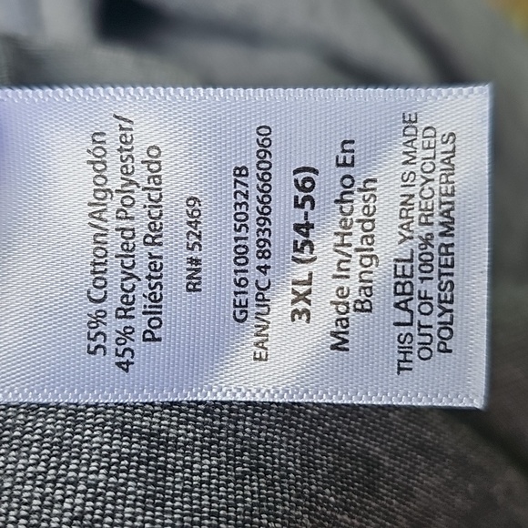 George Big Men's 3XL 54-56 Casual Button-Up Shirt Short Sleeves NWOT - Picture 8 of 14